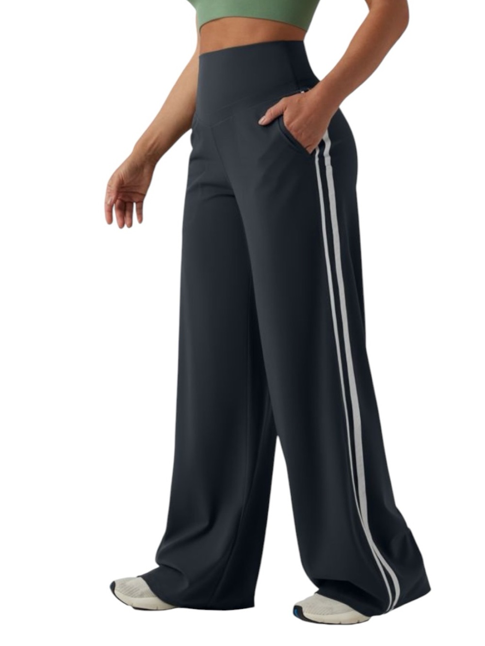 NWT HALARA UltraSculpt™ High Waisted Tummy Control Color Block Stripes, Size M